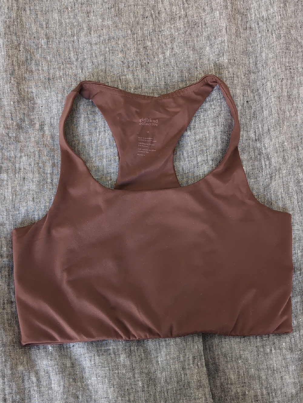 Girlfriend Collective Paloma Bra - Valley - Size M